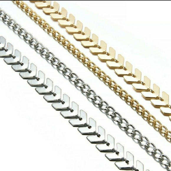 Silver Boho Goddess Choker Necklace - Picture 3 of 3